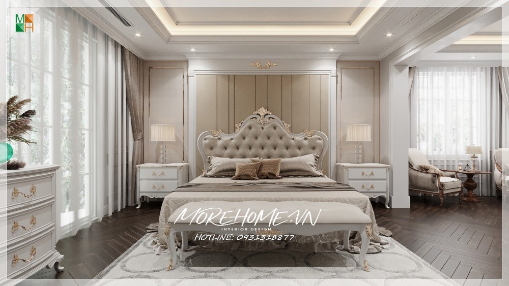 *Thiết Kế Biệt Thự Gleximco Với Phong Cách Tân Cổ Điển Gỗ Óc Chó: Sự Lựa Chọn Hoàn Hảo